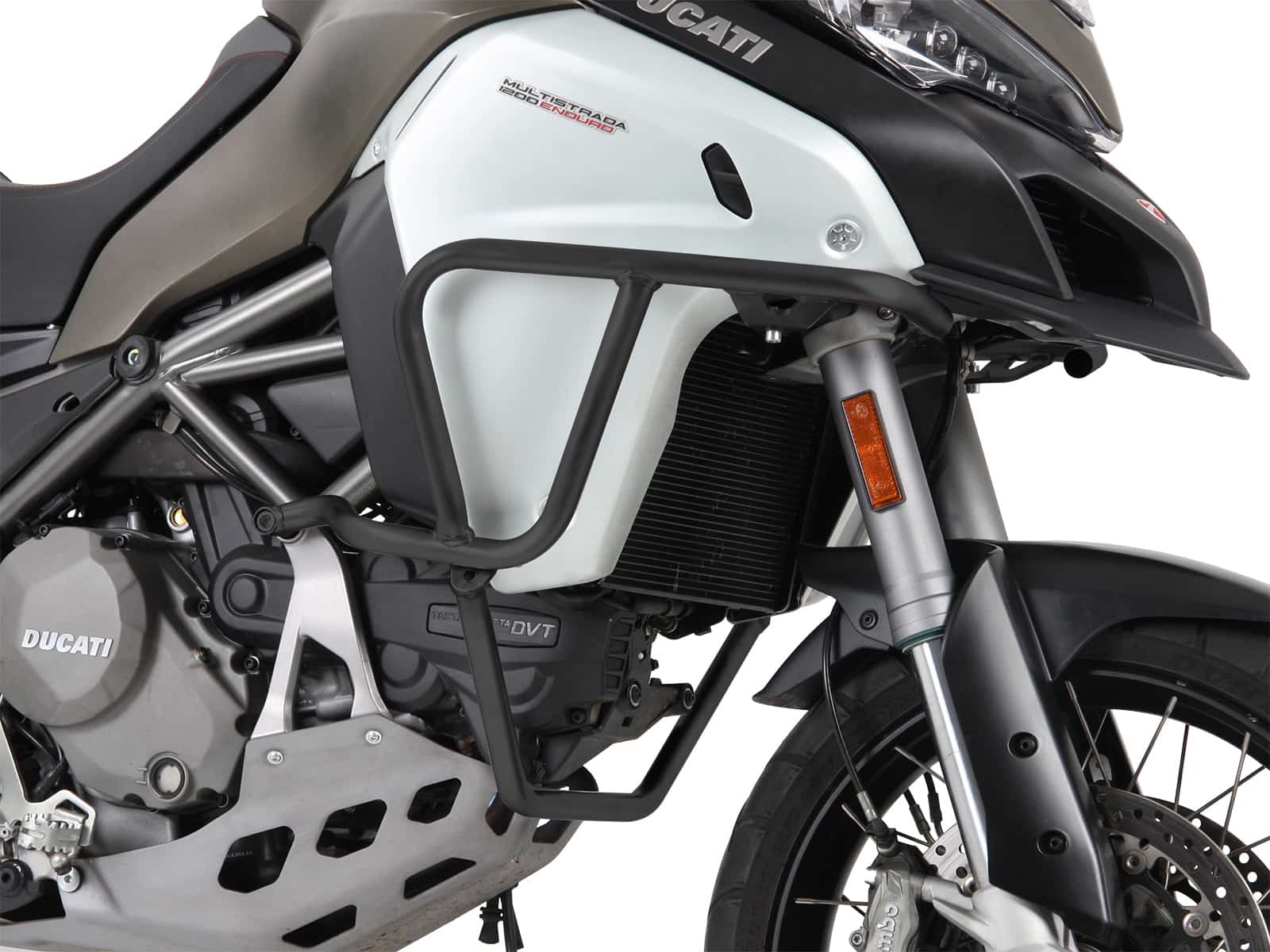 Tankschutzbügel schwarz für Ducati Multistrada 1200 Enduro (2016-2018)
