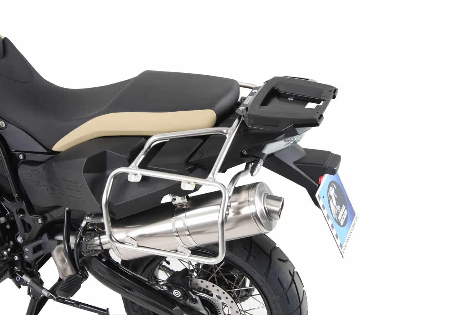 Alurack Topcaseträger schwarz für BMW F 800 GS Adventure (2013-2018)