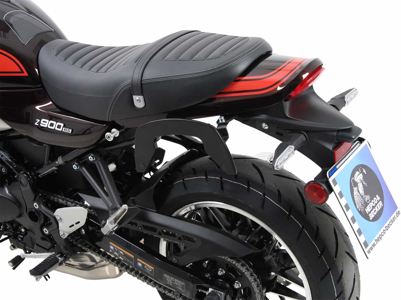 C-Bow Seitenträger schwarz für Kawasaki Z 900 RS/Cafe (2018-2025)