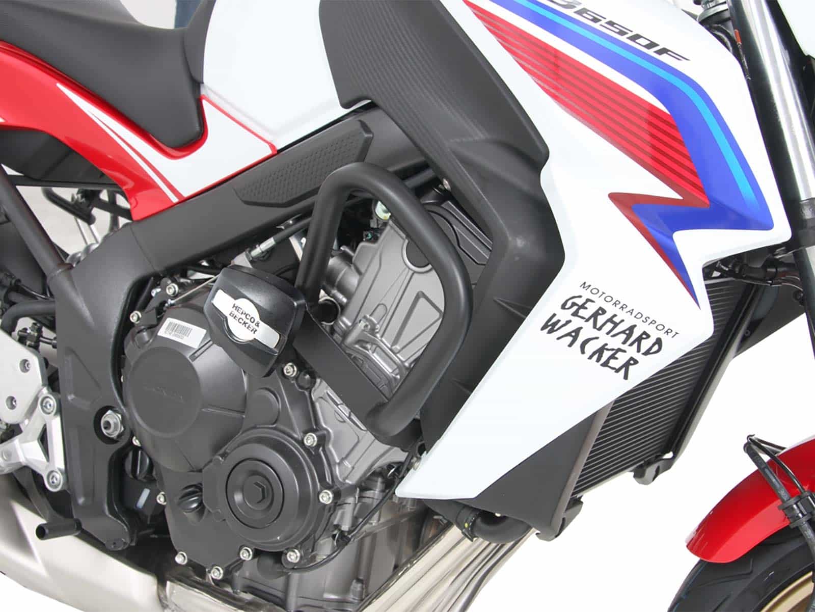 Motorschutzbügel inkl. Protection Pads schwarz für Honda CB 650 R (2024-)