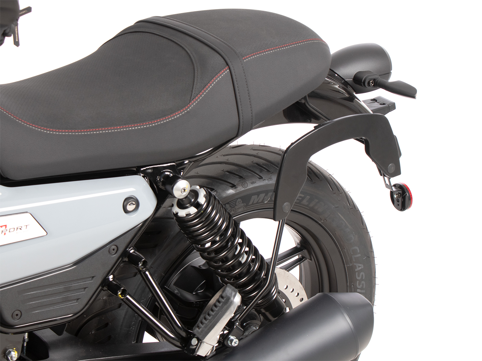 C-Bow Seitenträger schwarz für Moto Guzzi V7 Stone (2025-)