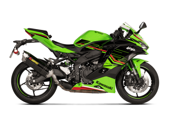 Akrapovic Slip-On Line (Carbono) Escape deportivo para Kawasaki Ninja ZX-4R 2023