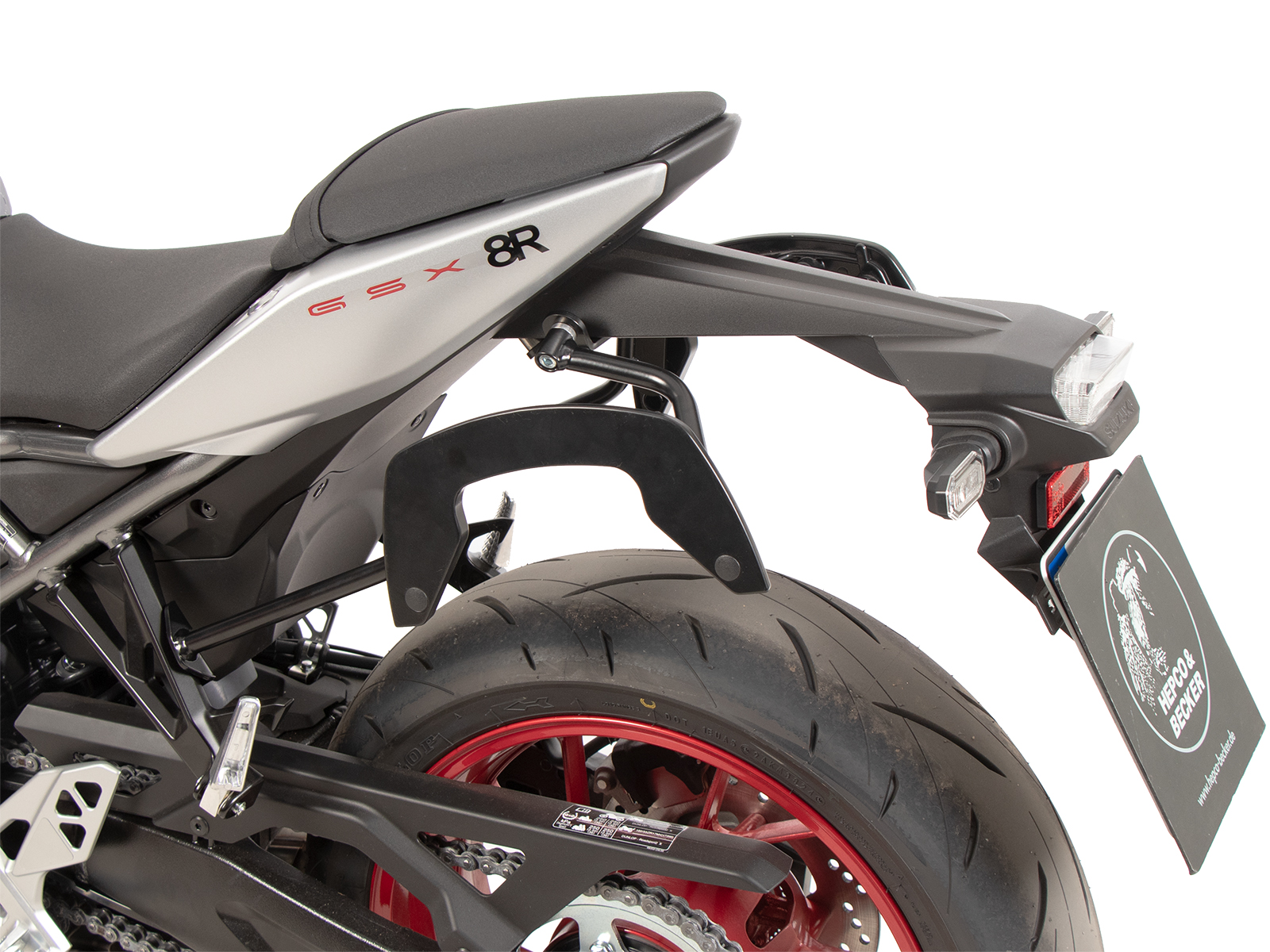 C-Bow Seitenträger schwarz für Suzuki GSX-8R (2024-)