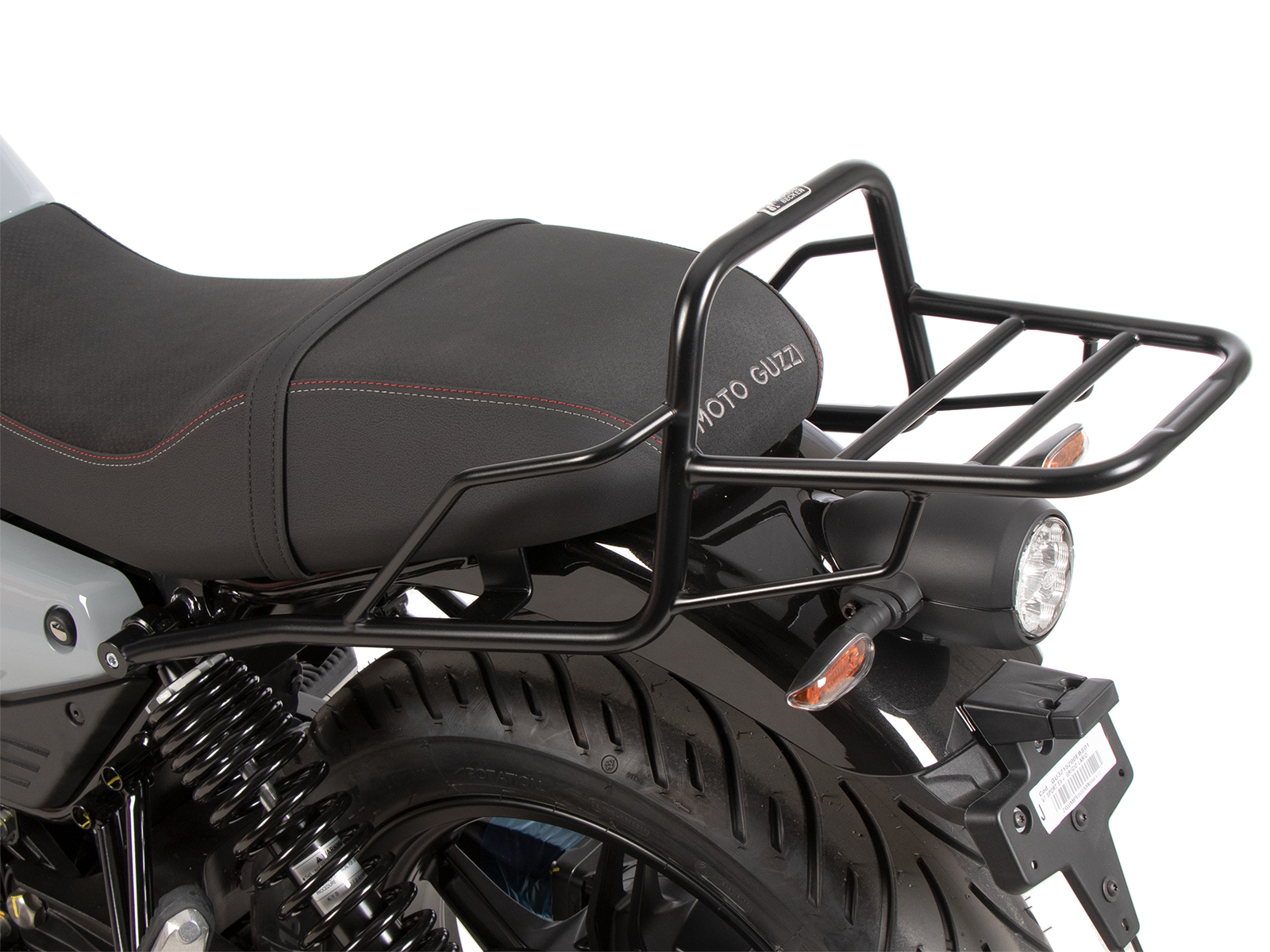Rohrgepäckbrücke Topcaseträger schwarz für Moto Guzzi V7 Sport (2025-)