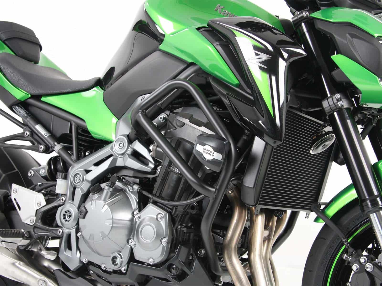 Motorschutzbügel inkl. Protectionpad schwarz für Kawasaki Z 900 (2017-2024) / Z 900 SE (2022-2024)