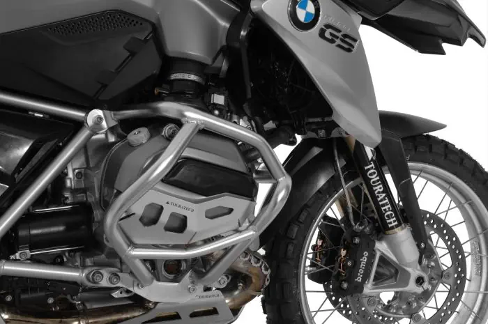 Protection de cylindre / Protection de couvercle de soupape en aluminium naturel pour BMW R1200GS LC R1200RT LC R1200R LC R1200RS LC Protection de cylindre / Protection de couvercle de soupape en aluminium naturel pour BMW R1200GS LC R1200RT LC R1200R LC R1200RS LC