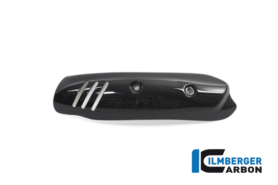 Protector de calor de escape de carbono grande brillante para Ducati Scrambler 1100 / Icon / Sixty2