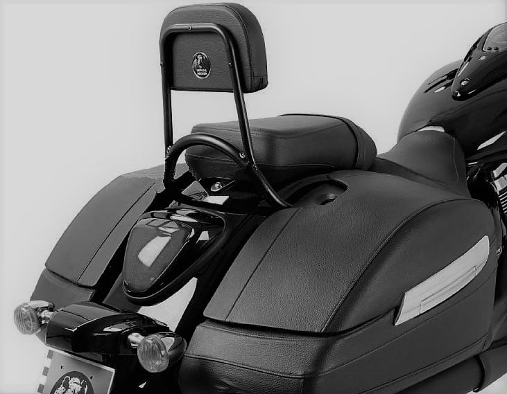 Sissybar ohne Gepäckträger schwarz für Suzuki C1500T Intruder (2013-2016)