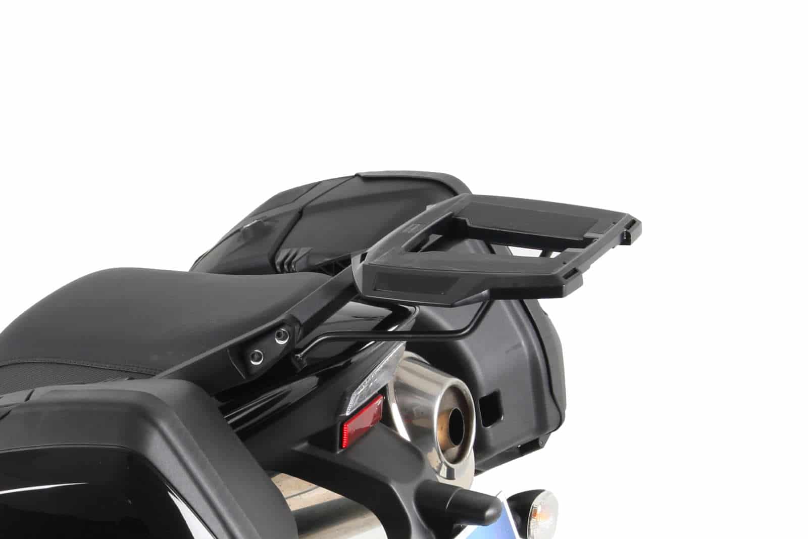 Alurack Topcaseträger schwarz für Kombination mit Original-Kofferhalter für Triumph Tiger 1050 (2007-2013)