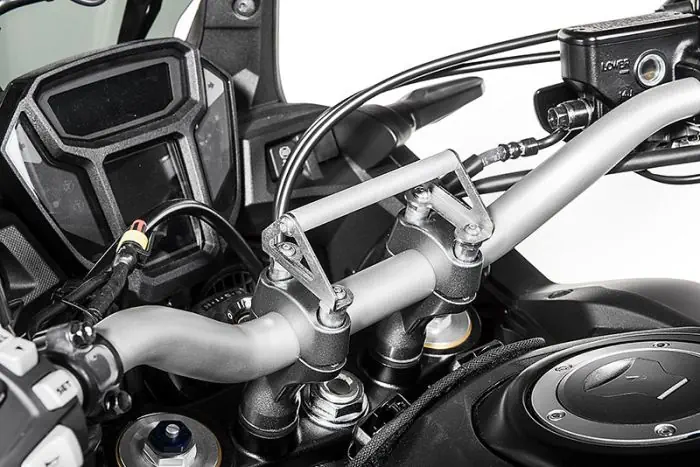 Adattatore di montaggio GPS Touratech per morsetto del manubrio per Honda CRF1100L Africa Twin + Adventure Sports