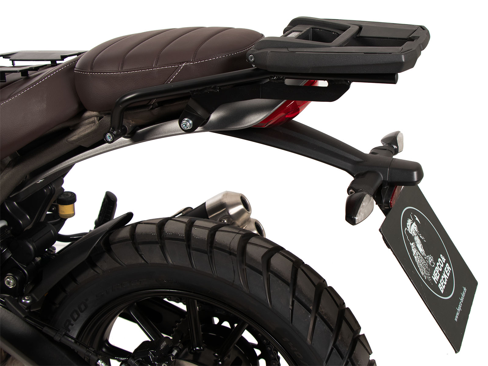 Easyrack Topcaseträger schwarz für Triumph Scrambler 400 XC (2025-)