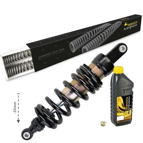 Suspensión Touratech Tieferlegung Gabelfedern y E1 Federbein -50mm para BMW G310 GS 2017-2019
