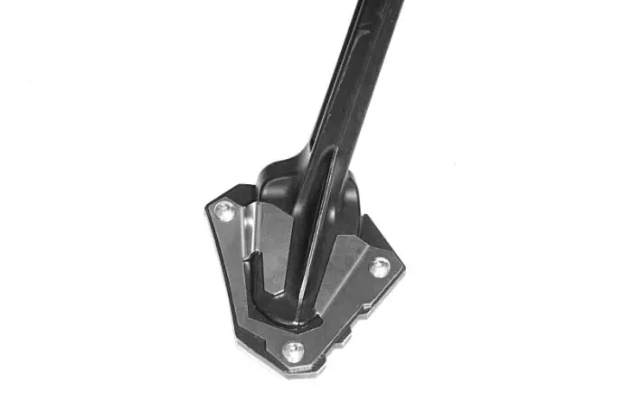 Touratech Side Stand Enlarger Plate for Honda CRF1000L Africa Twin + Adventure Sp