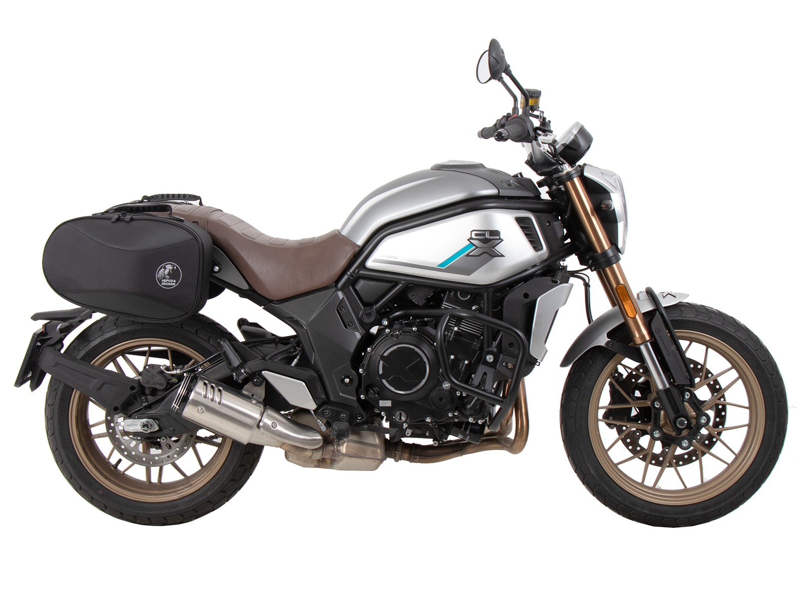 C-Bow Seitenträger schwarz für CF MOTO 700 CL-X (2022-2024)
