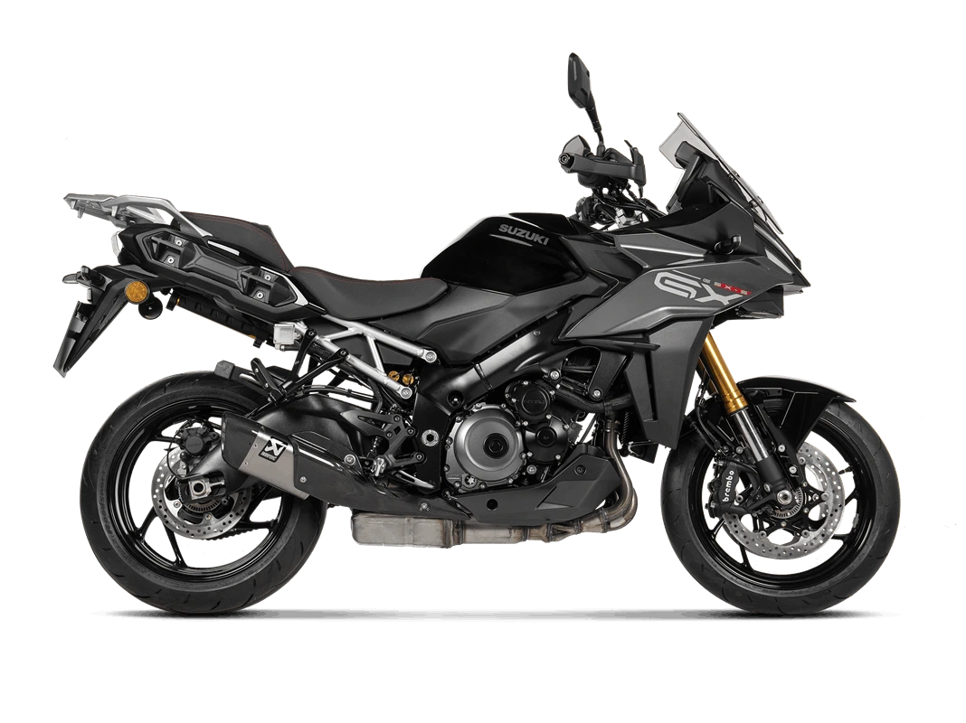 Akrapovic Slip-On Line (Titanio) Escape deportivo para Suzuki GSX-S1000GX 2024