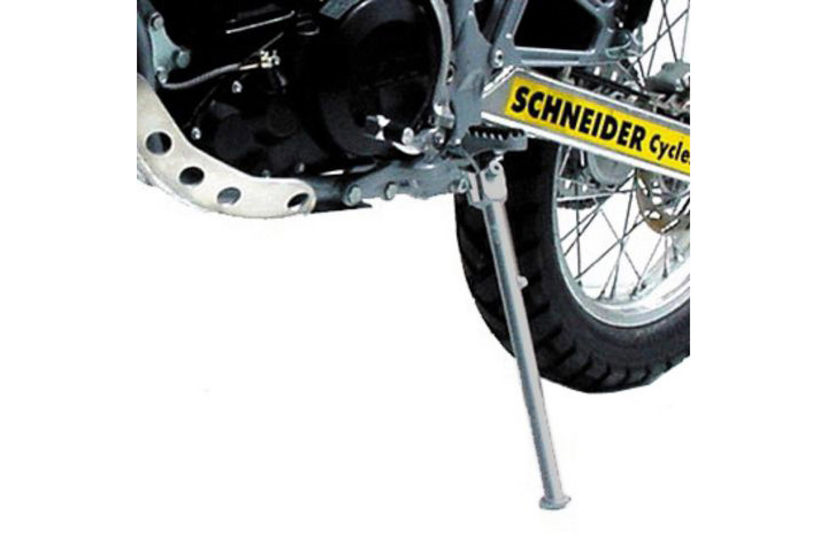 SW-Motech béquille latérale grise pour montage de pneus avant 17"/arrière 17"