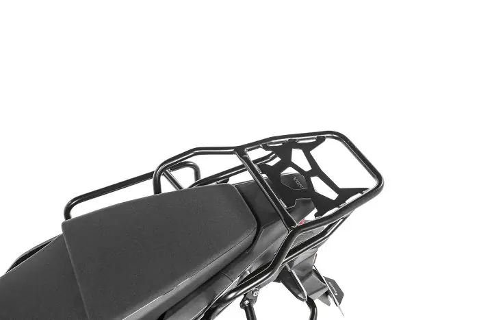 Support de top-case ZEGA / pont de bagages noir pour Honda CRF1100L Africa Twin