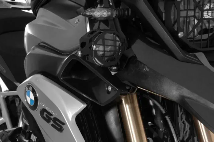 Juego de faros adicionales LED Touratech negro para BMW R1250GS R1200GS LC