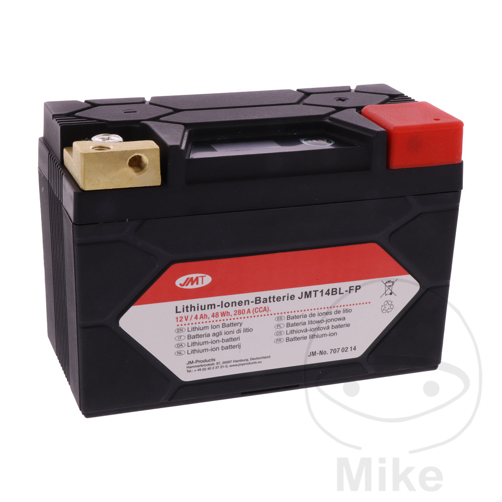 1000_7070214 Batterie moto JMT14BL-FP JMTLithium-Ion avec affichage