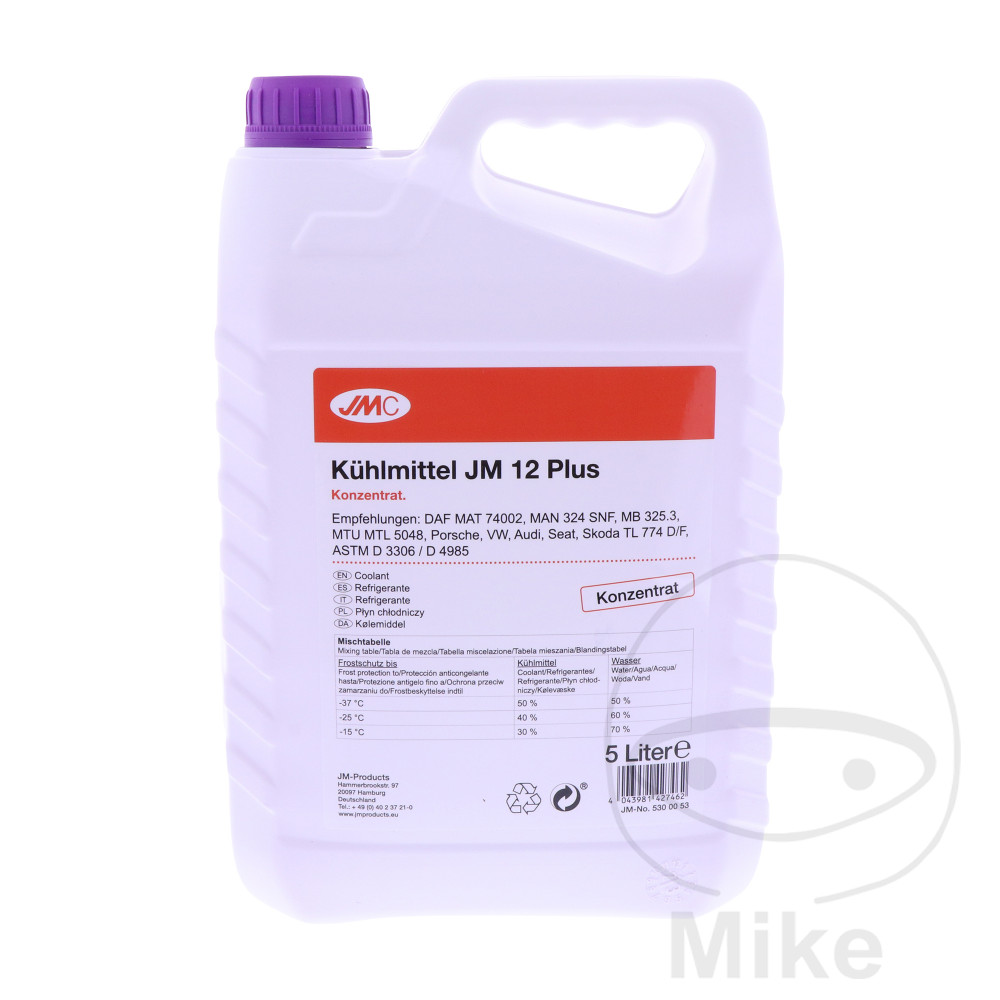 Kühlmittel JM 12+ 5 Litros JMC con Anticongelante