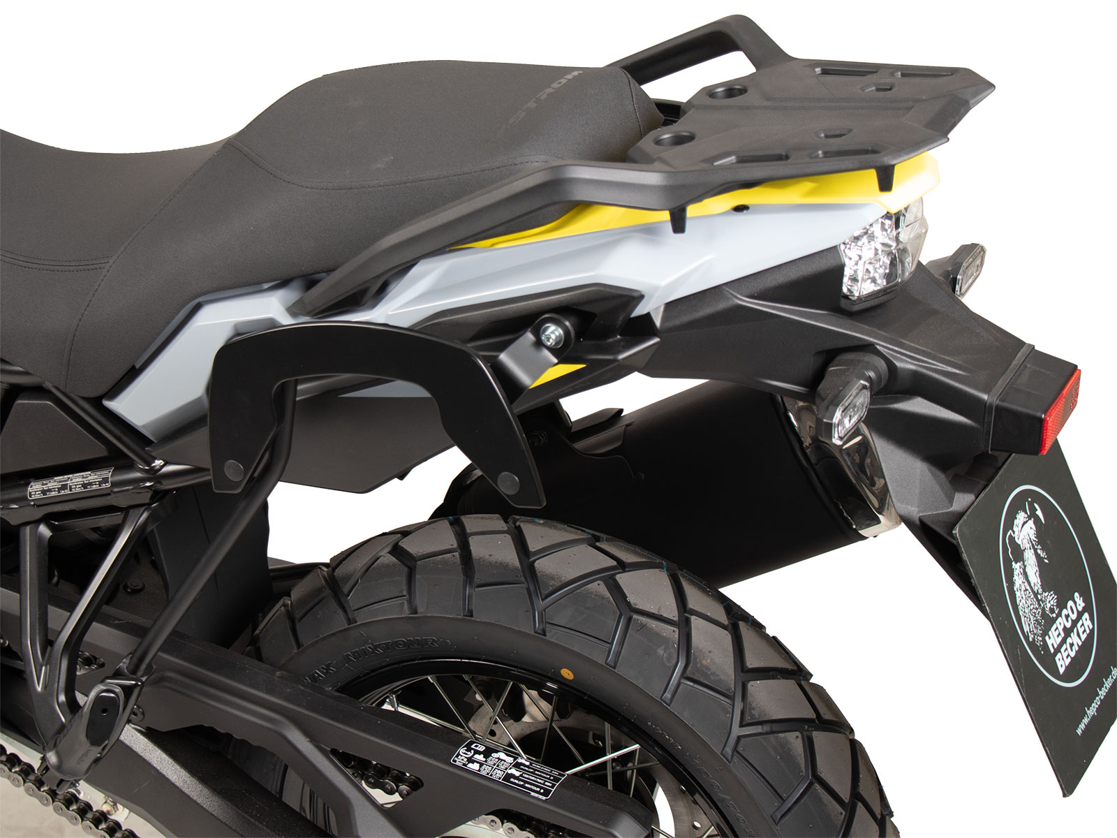 C-Bow Seitenträger schwarz für Suzuki V-Strom 800 (2024-)