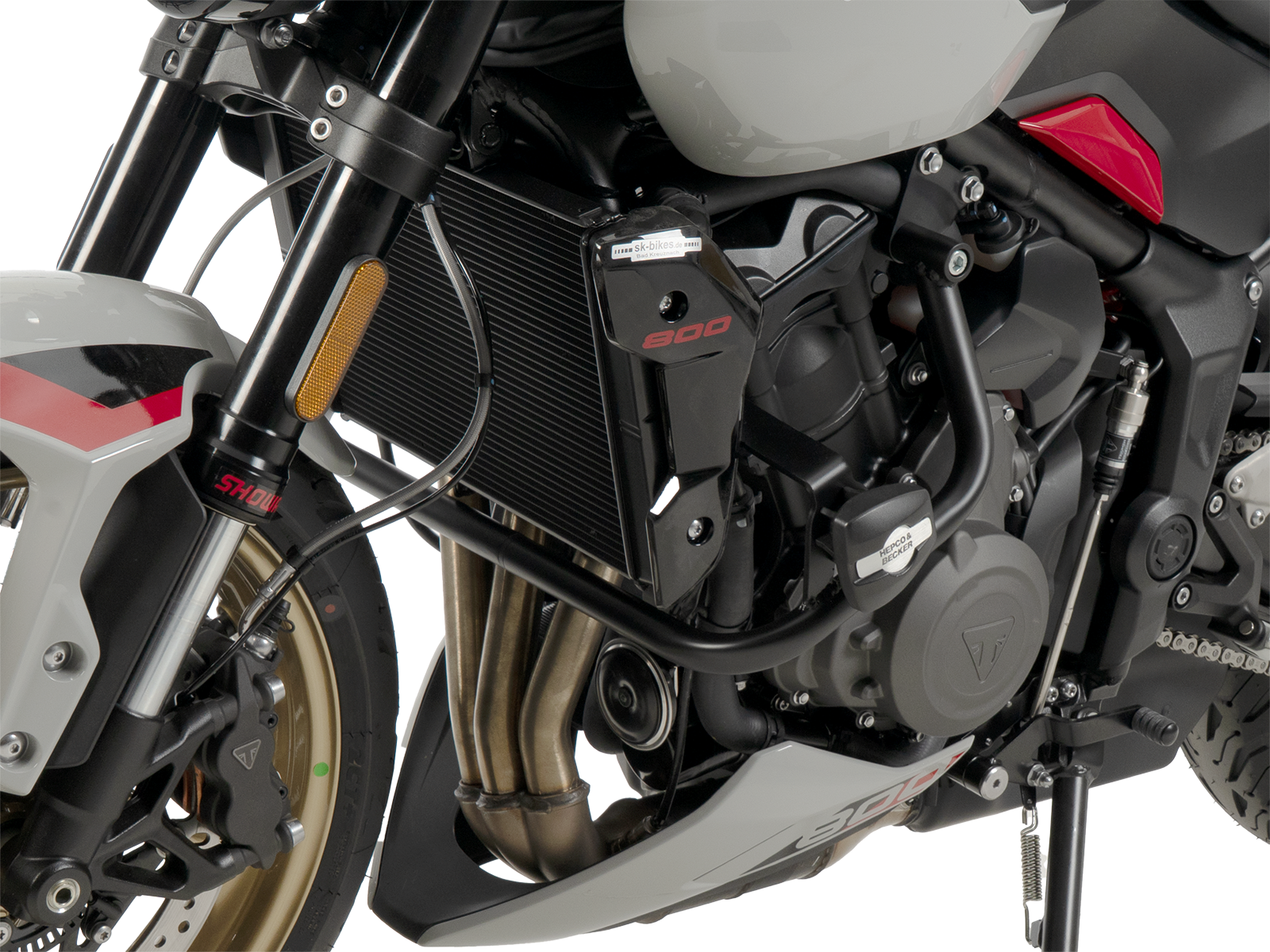Motorschutzbügel inkl. Protectionpad schwarz für Triumph Trident 800 (2026-)
