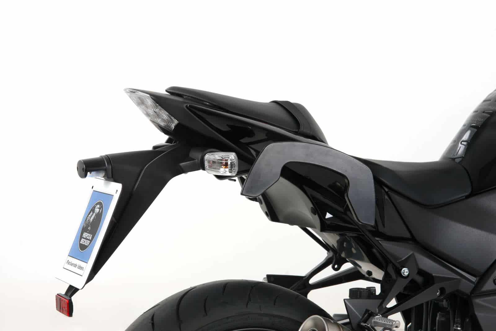 C-Bow Seitenträger schwarz für Kawasaki Z 750 (2007-2012)