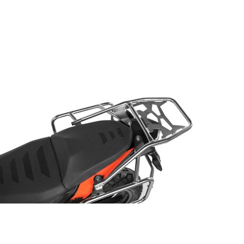 Support de top-case Touratech ZEGA / Pont de bagages en acier inoxydable pour KTM 390 Adventure