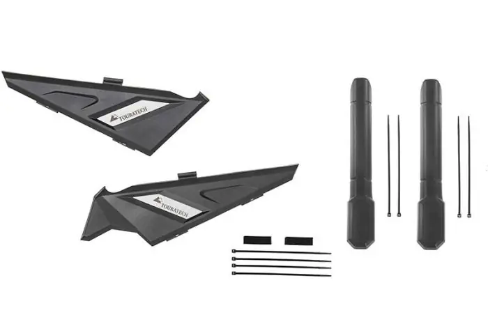 Ensemble de couvercles latéraux et protection de cadre petite pour BMW R1250GS R1200GS LC + Adventure LC Ensemble de couvercles latéraux et protection de cadre petite pour BMW R1250GS R1200GS LC + Adventure LC