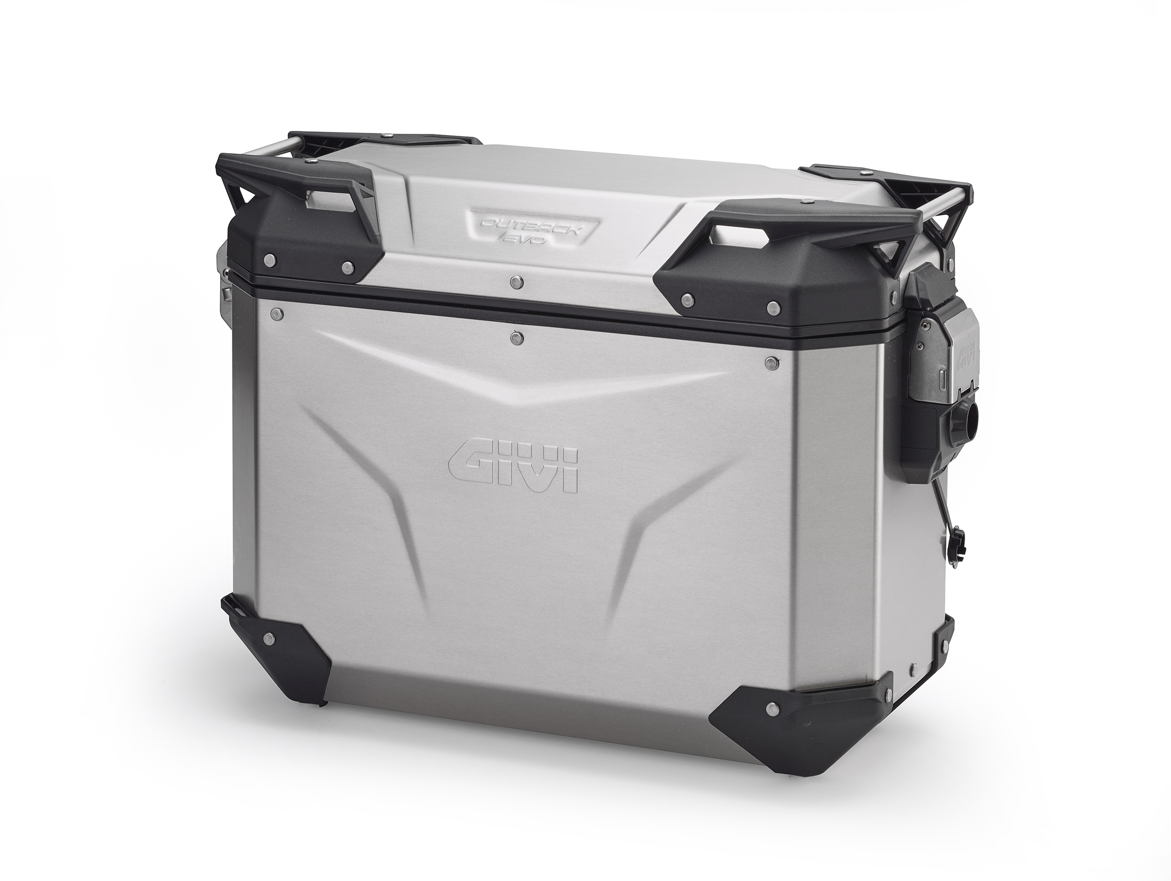 Alu-Seitenkoffer Trekker Outback EVO 37 Monokey Links, 37 Liter / SMART SECURITY LOCK