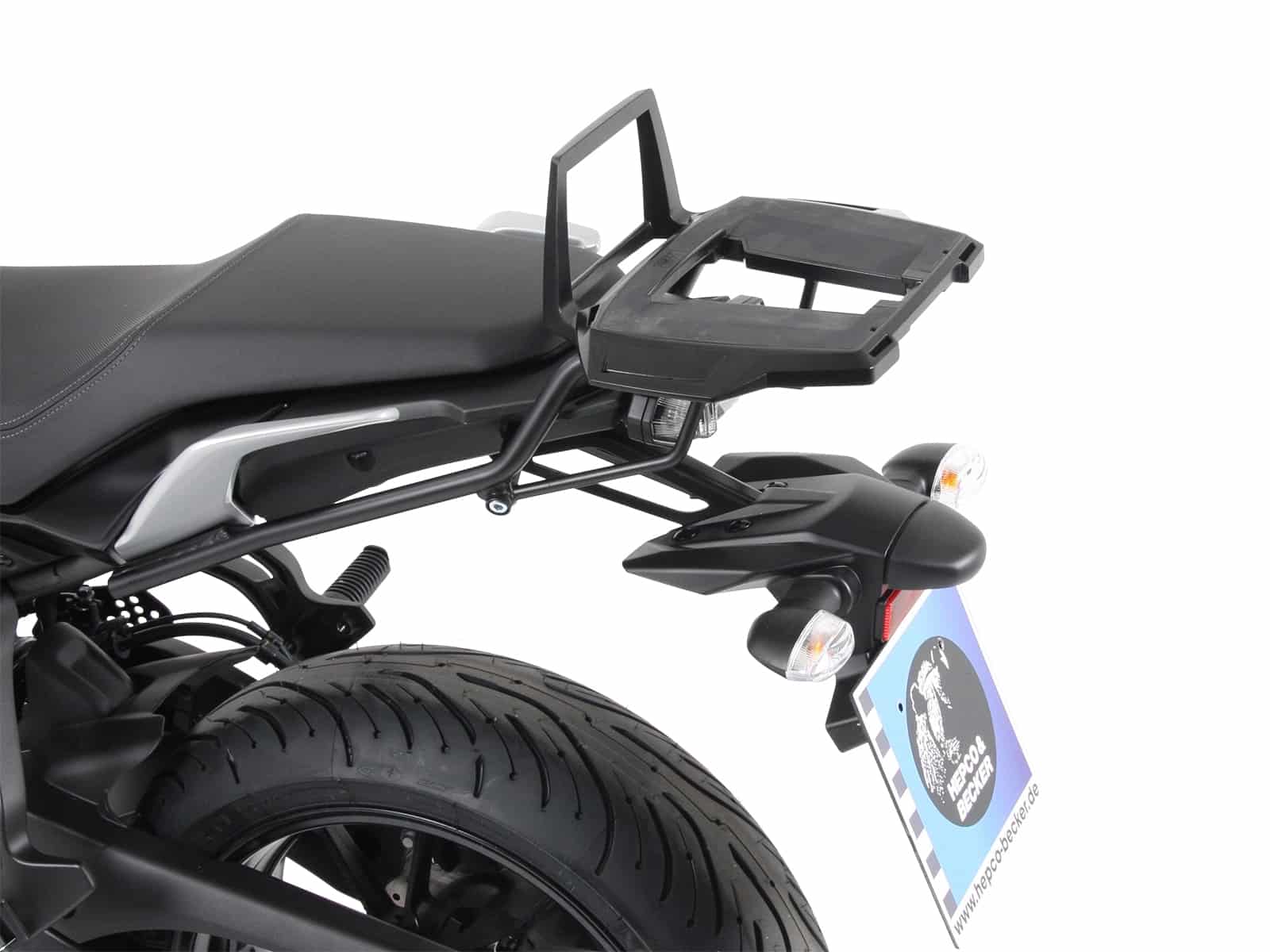 Alurack Topcaseträger schwarz für Yamaha Tracer 7 (2021-2025)