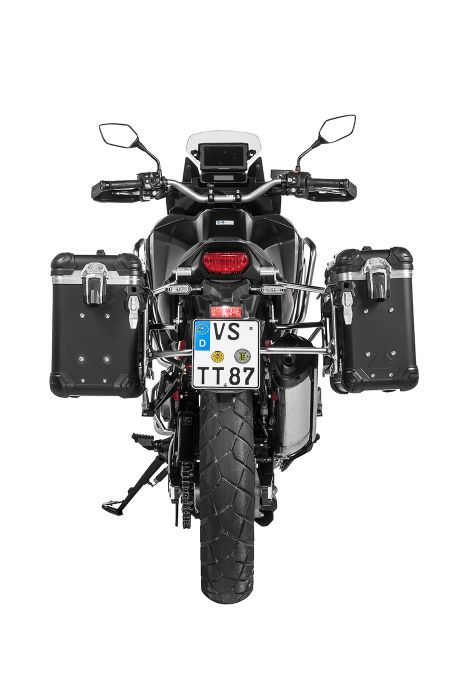 ZEGA Evo Koffersystem für Honda CRF1100L Africa Twin (-2021) - And-Black | 31/38 | Silber
