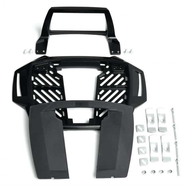 Alurack Topcaseträger schwarz für Honda Africa Twin XRV 650 (1988-1990)