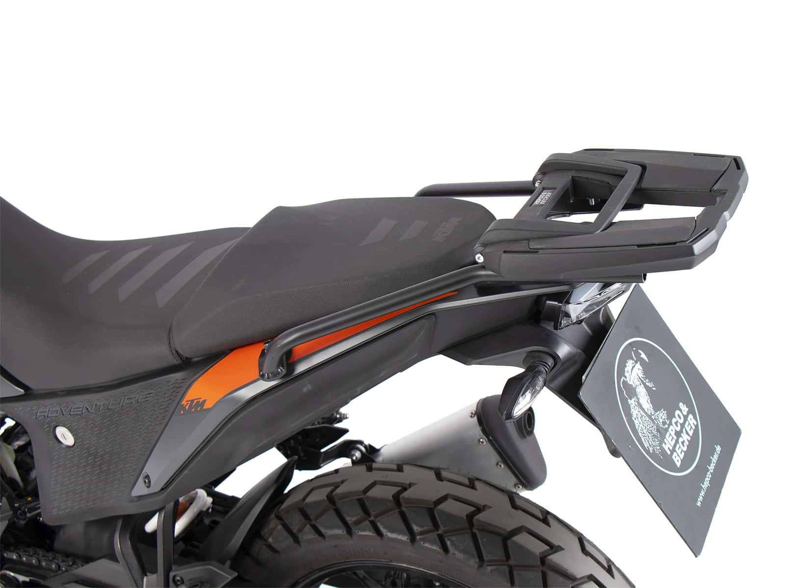 Easyrack Topcaseträger schwarz für KTM 390 Adventure (2020-2024)