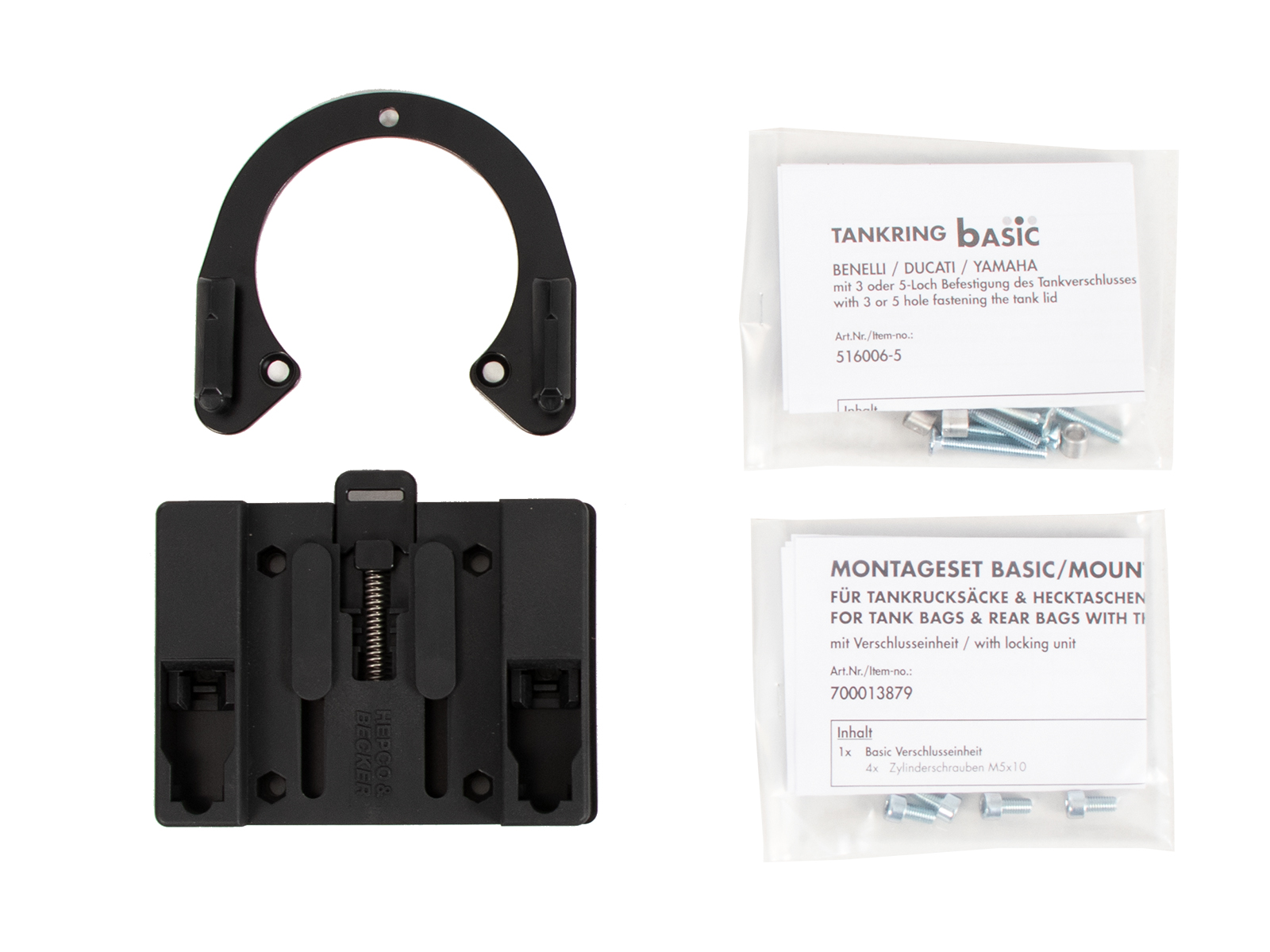 Tankring BASIC inkl. Tankrucksackverschlusseinheit für Yamaha FJR 1300 (2001-2005)