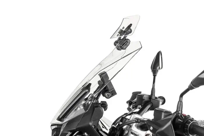 Spoiler de pare-brise Touratech Evo transparent pour BMW R 1250 RT GS Spoiler de pare-brise Touratech Evo transparent pour BMW R 1250 RT GS