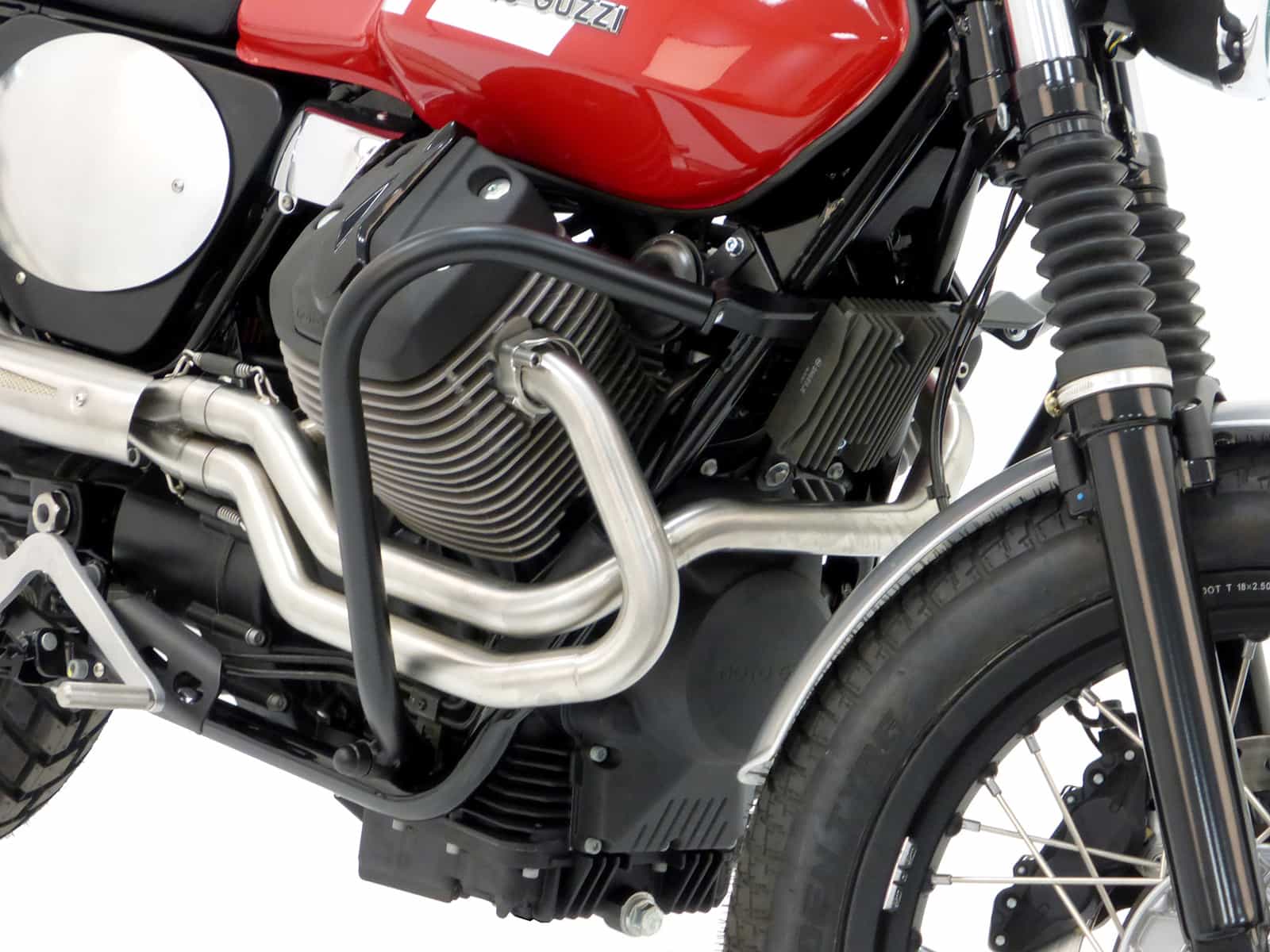 Motorschutzbügel schwarz für Moto Guzzi V 7 II Scrambler/Stornello (2016)