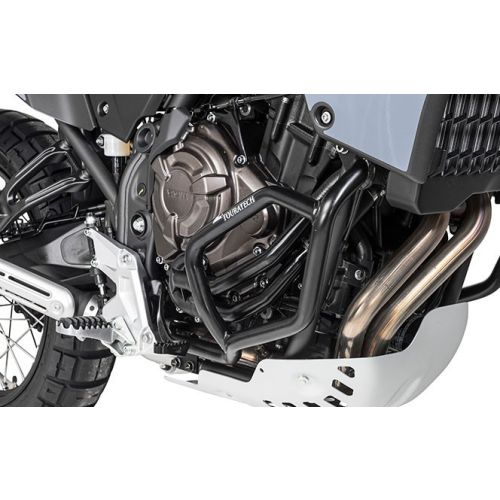 Touratech Engine Guard Crash Bar Stainless Steel Black for Yamaha Tenere 700