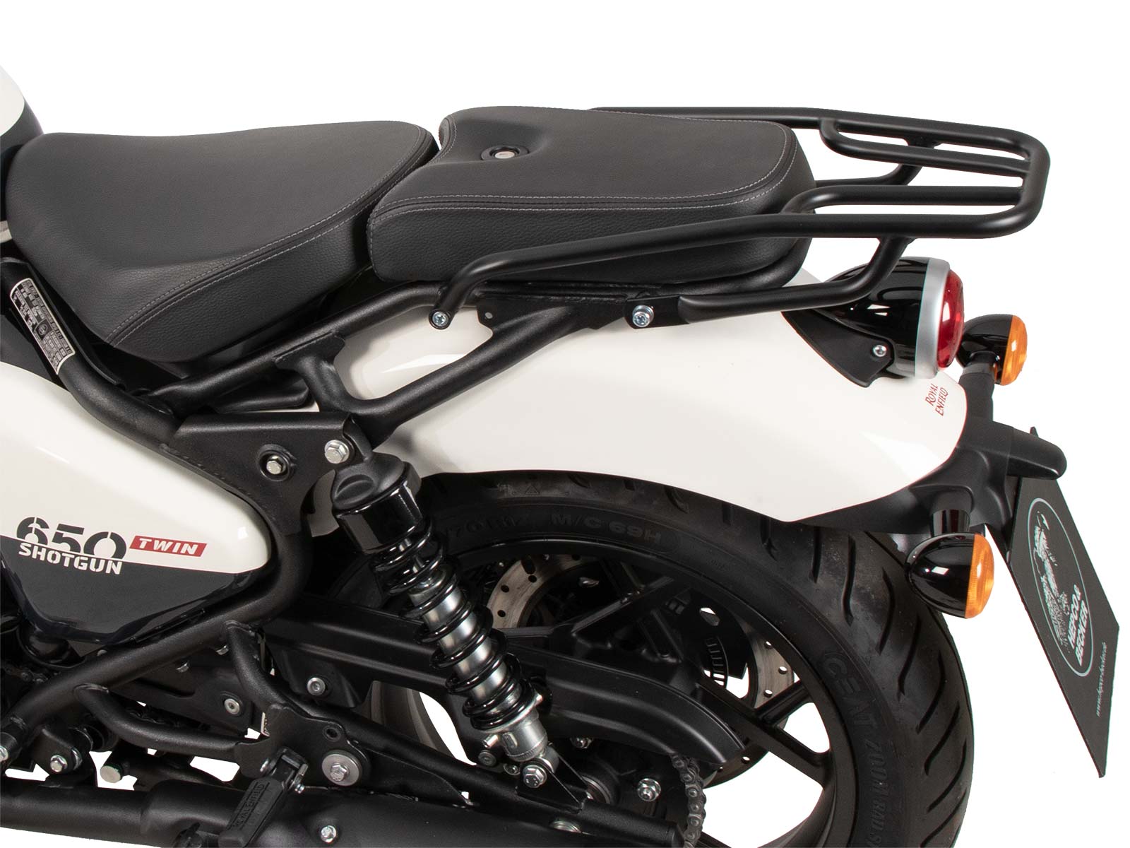 Rohrgepäckbrücke schwarz für Royal Enfield Shotgun 650 (2024-)