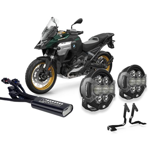 LED-Zusatzscheinwerferset DENALI D7 Pro für BMW R1300GS Adventure