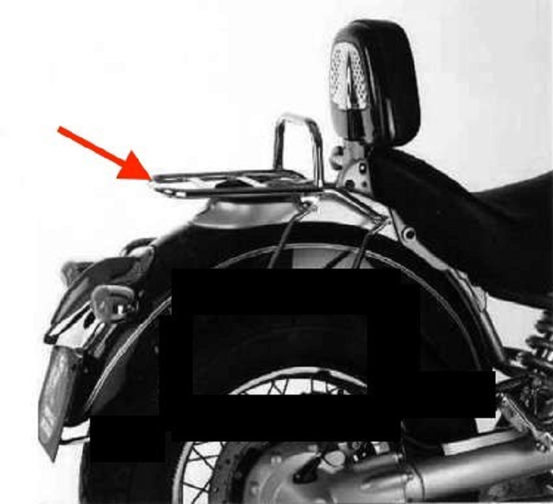 k-650624_01_02_gb_5 Hepco&Becker luggage rack top case carrier for single seat chrome for BMW R1200C (1997-2004)