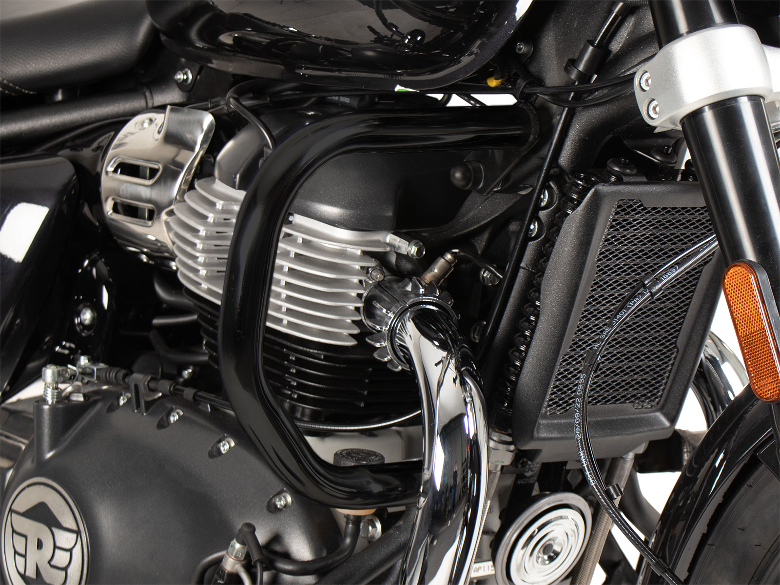 Motorschutzbügel schwarz für Royal Enfield Super Meteor 650 (2023-)