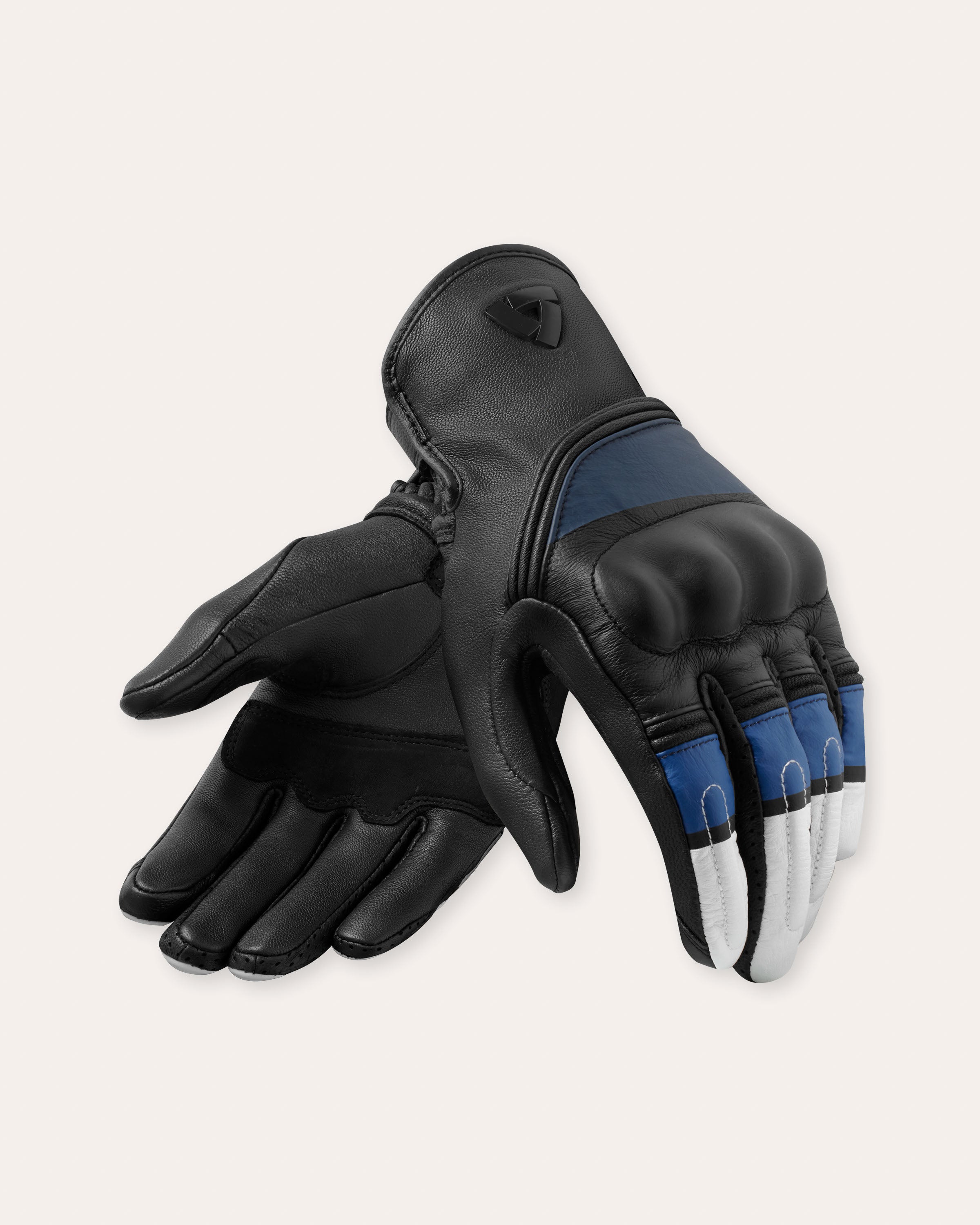 Handschuhe Redhill | White-Blue - Weiß-Blau / XXL / Standard - Größe: XXL - Länge: Standard
