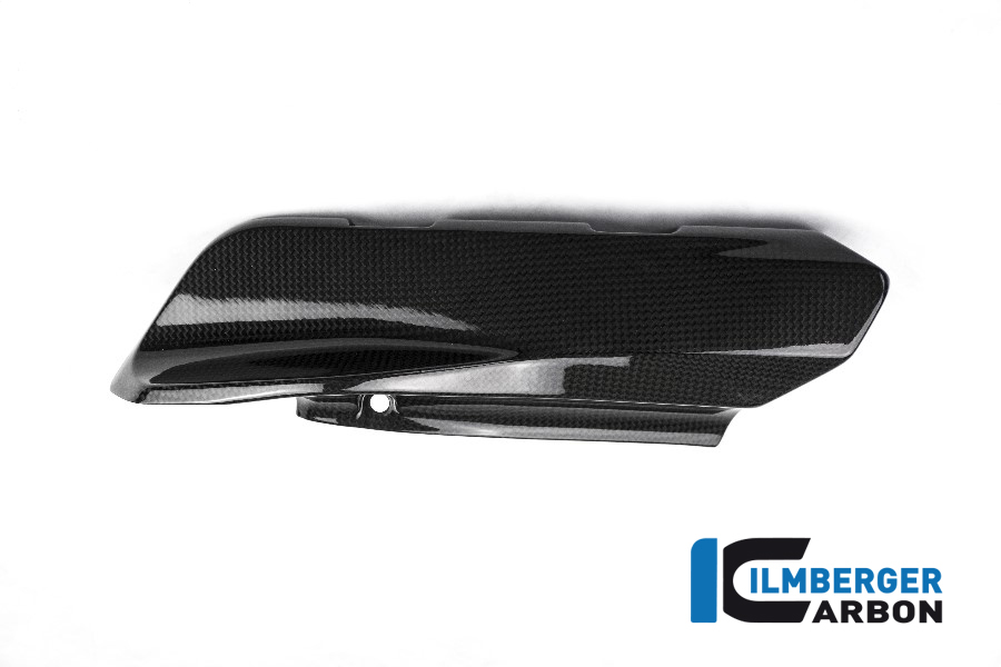 Cubierta de carbono bajo el marco izquierda brillante para Ducati Monster 1200 / R / S / 821