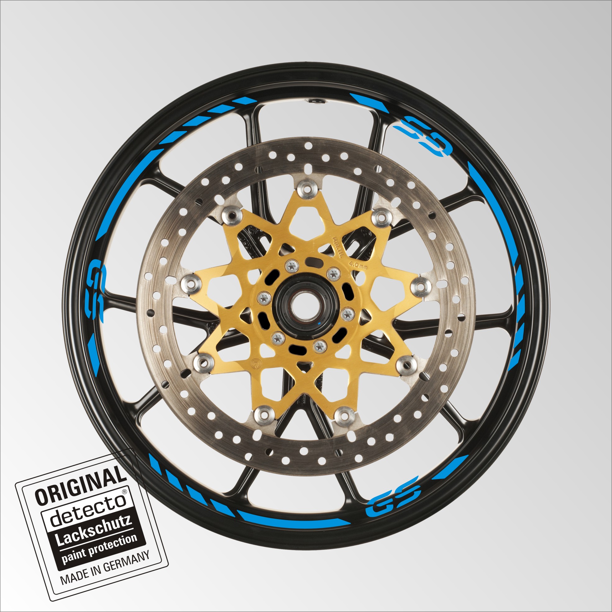 48FD1708 Bandes décoratives de jante en différentes couleurs pour BMW R1200GS