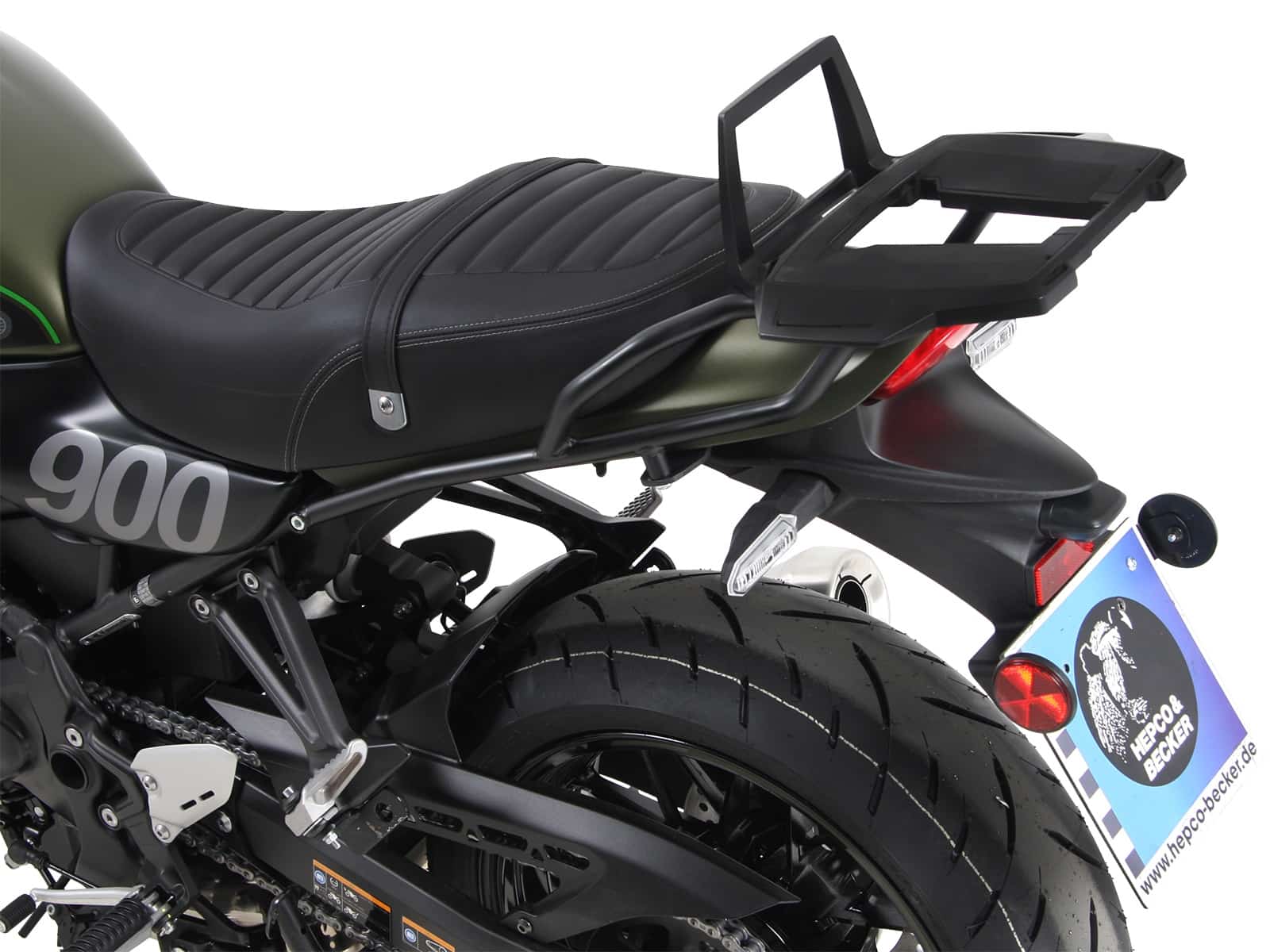 Alurack Topcaseträger schwarz für Kawasaki Z 900 RS/Cafe (2018-2025) / Z 900 RS SE (2022-2025)