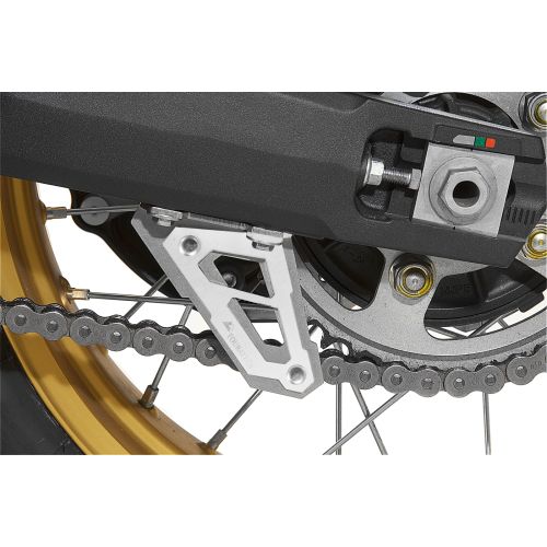 Kettenschutzfinne, alu natur eloxiert, für Honda CRF 1000L Africa Twin/ CRF1000L Adventure Sports