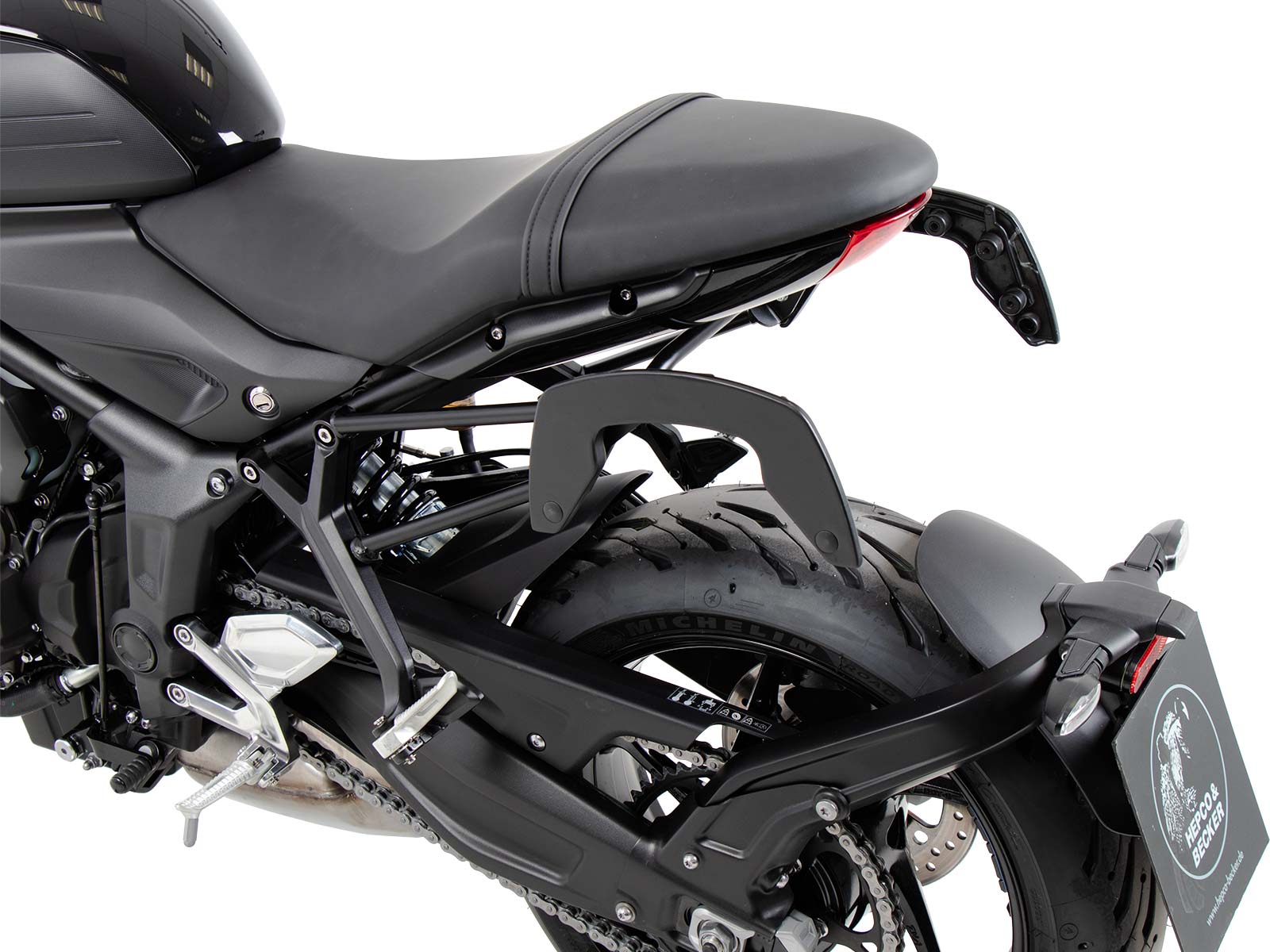C-Bow Seitenträger schwarz für Triumph Trident 660 (2025-)