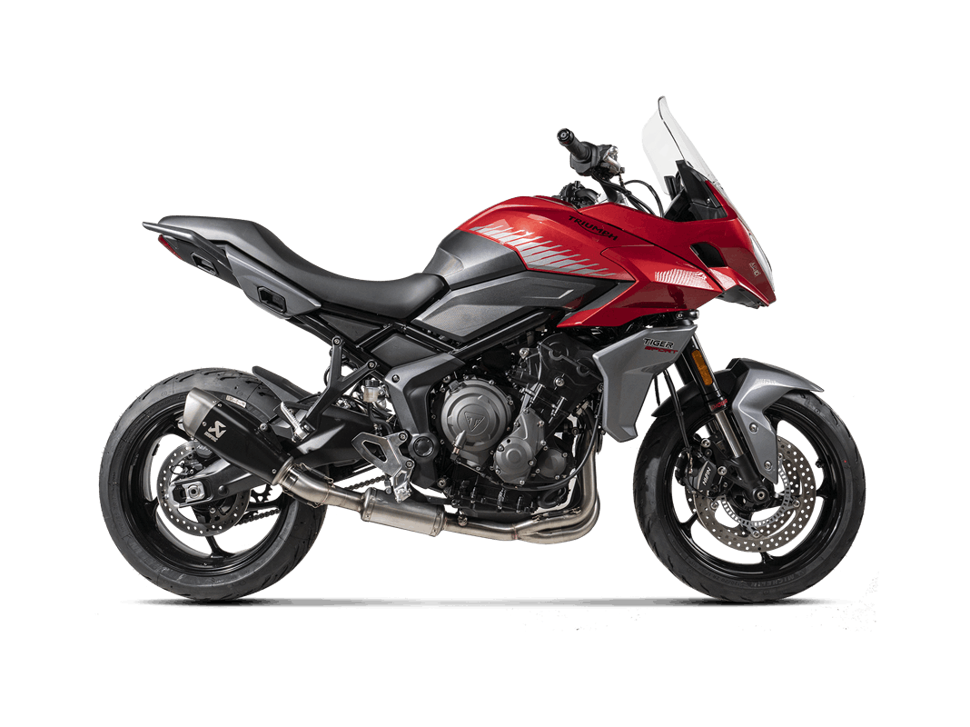 Akrapovic Auspuff Komplettanlage Edelstahl TRIUMPH Tiger Sport 660 inkl. Halterung
