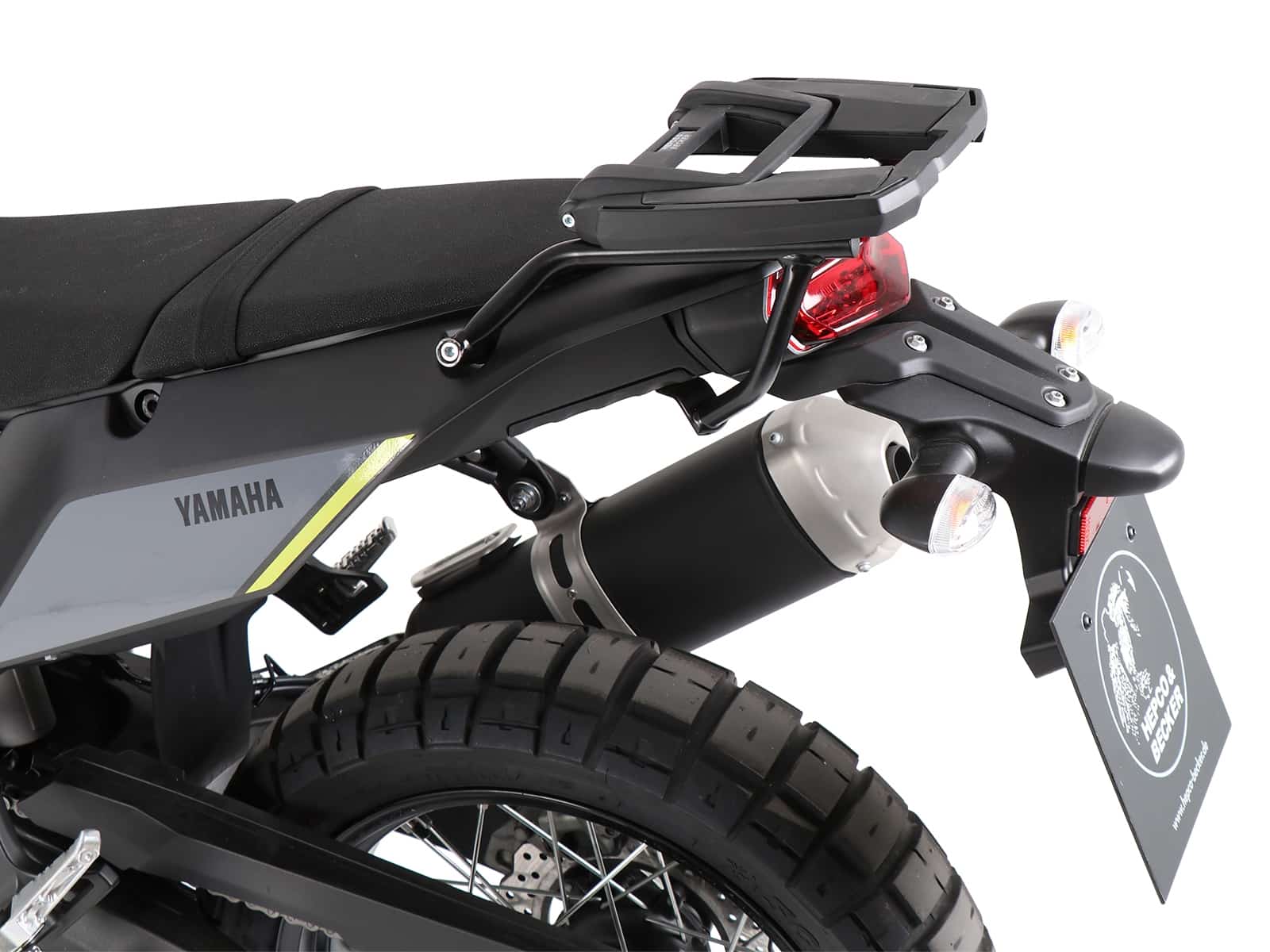 Easyrack Topcaseträger schwarz für Yamaha Ténéré 700 World Raid (2022-2024) /World Rally (2023-2024)